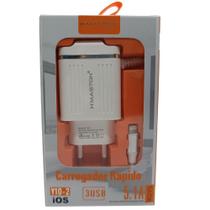 Carregador Rápido p/ Celular 3 USB H MASTON Pro IOS Y10-2