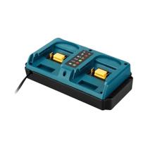 Carregador Rápido Portátil De Duas Portas Para Bateria De Lítio Makita 18V-20V BL1815 BL1820 BL1830