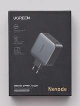 Carregador rápido UGREEN Nexode 100W PD QC4+ PPS Super Fast Charging 3xUSB-C + 1xUSB-A GaN Tech