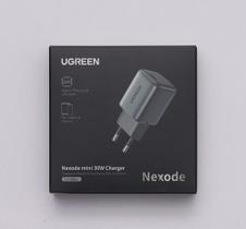 Carregador rápido UGREEN Nexode Mini 30W USB C (GaN) suporta 20W PD3.0 Galaxy PPS 25W QC4+ FCP, AFC,