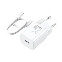 Carregador Rápido USB-C 25W - Compatível com iPhone 15/14/13/Pro Max e Samsung S22