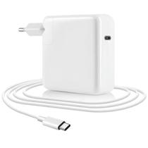 Carregador Rápido USB-C 61W Compatível c/ Notebook e Celular Proteção Contra Sobrecarga Cabo 2m Resistente Carregador Rápido USB-C 61W Compatível c/ Notebook e Celular Proteção Contra Sobrecarga Cabo 2m Resistente