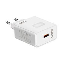 Carregador Rápido USB-C QC3.0 com Cabo - Compatível com iPhone, Huawei, Samsung, Xiaomi