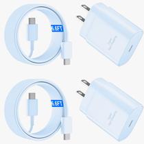 Carregador rápido USB C Ubearkk 25W para Samsung Galaxy S25/S24