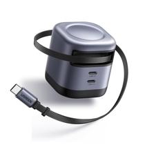 Carregador rápido USB C UGREEN Nexode 45W GaN de 3 portas Carregador rápido USB C UGREEN Nexode 45W GaN de 3 portas