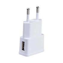 Carregador Rápido USB Duplo 5V 2A Adaptador De Telefone Universal Plugue UE Para iPhone 14 15 16