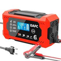 Carregador Reparador De Bateria Carro Moto Van 12V 6A Até 100