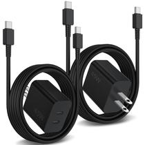 Carregador REUTIXUN de 45 W com cabo USB C para C de 3 m para Samsung Carregador REUTIXUN de 45 W com cabo USB C para C de 3 m para Samsung