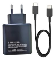 Carregador Samsung Chromebook 4 E Galaxy Book 2 45w Original Preto Carregador Samsung Chromebook 4 E Galaxy Book 2 45w Original Preto