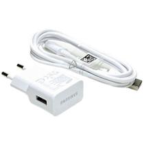 Carregador Samsung Original Branco Com Cabo Micro Usb 2.0