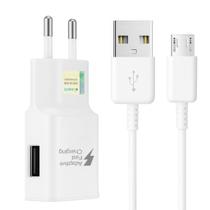 Carregador Samsung Turbo 15W Micro USB (v8) Original Garantia 6 Meses