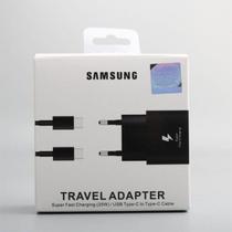 Carregador Samsung Turbo Tipo C lacrado 25w Galaxy A11 A21s M31 A51 S10 Plus S20 Fe