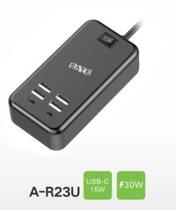 Carregador Sate Multifuncional A-R23U 6 Portas