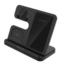 Carregador Sem Fio 3 em 1 Samsung - Compatível com Galaxy S24, S23, S22, Buds 2/3 Pro e Watch 7/6