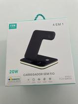 Carregador sem fio 4 em 1 Fam prime 20w