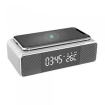 Carregador sem Fio Bright 4 em 1 Cód.0600 Branco Carregador sem Fio Bright 4 em 1 Cód.0600 Branco
