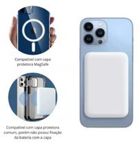 Carregador Sem Fio De Indução Power Bank 5000mah Turbo