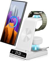 Carregador sem fio LeQuiven 4 em 1 para Samsung Galaxy S24/Z Fold6 Carregador sem fio LeQuiven 4 em 1 para Samsung Galaxy S24/Z Fold6