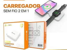 Carregador Sem Fio Magnético Peining 2 em 1 PEI-WS05