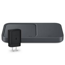 Carregador sem fio Samsung 15W Duo Black 2022 Versão dos EUA