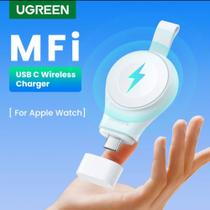 Carregador Sem Fio UGREEN MFi USB C Indução magnético Para Watch Ultra SE 1 2 3 4 5 6 7 8 9