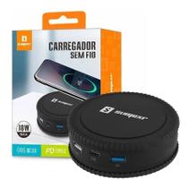 Carregador Sem Fio Wireless De Indução Samsung iPhone Turbo