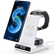Carregador sem fio ZenGoose 3 em 1 para Samsung Galaxy S24/S23/Z Flip