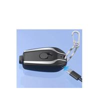 Carregador Smartphone Mini Power Bank Tipo C 1500 Mah Chaveiro