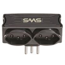 Carregador SMS 2 USB + 2 Tomadas
