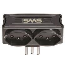 Carregador SMS 2 USB + 2 Tomadas Carregador SMS 2 USB + 2 Tomadas
