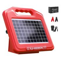 Carregador Solar para Cerca ANDMON S600 Alcance de 56 km 0,65J Carregador Solar para Cerca ANDMON S600 Alcance de 56 km 0,65J