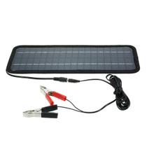 Carregador Solar Portátil 12V 4.5W Para Carros e Barcos