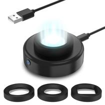 Carregador Solar Watch ECEEN de 8 horas de folga com 3 tampas pretas Carregador Solar Watch ECEEN de 8 horas de folga com 3 tampas pretas