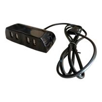 Carregador Sonic Usb 4 Portas Andriod Ios 5v 2,1a - Preto