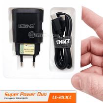 Carregador Super POWER 5.1A Compatível Para Moto G8 e G8 Power - LE283CC - Lelong