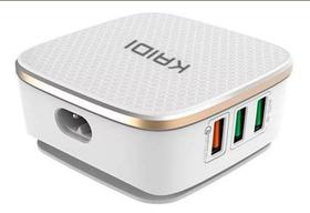 Carregador Super Rápido Usb 6 Portas Hub Tomada Carregador Super Rápido Usb 6 Portas Hub Tomada