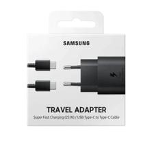 Carregador Super Turbo 45w + Cabo Duplo Tipo C Original Samsung
