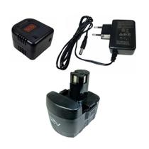 Carregador +Suporte + Bateria P/Black+Decker CD121 Tipo 4 Carregador +Suporte + Bateria P/Black+Decker CD121 Tipo 4