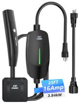 Carregador Tesla EVDANCE Nível 1 - Cabo de 7,6m (25 Pés) - 110V-240V