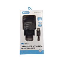 Carregador Tipo C 02 Entradas Usb + Cabo Para Celular - knup