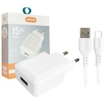 Carregador Tipo C 1USB QC 15W T503UC Kimaster