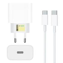 Carregador Tipo C 25w Fonte Cabo Usb-c Ios Turbo Carregamento Rápido