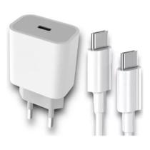 Carregador tipo C 30W Bivolt cabo 1 metro - EL-4005 - Eletromex Carregador tipo C 30W Bivolt cabo 1 metro - EL-4005 - Eletromex