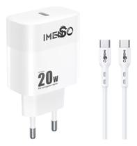 Carregador Tipo C Imenso Pd20w Ims256 Com Cabo Tipo C