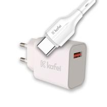 Carregador tomada 15w + cabo tipo-c kafei - kiekcp004c