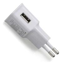 Carregador Tomada Adaptador Fonte Usb 5v 3.1a Bivolt Branco