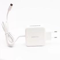 Carregador tomada bivolt universal usb tipo c turbo 65w branco cg204 oex Carregador tomada bivolt universal usb tipo c turbo 65w branco cg204 oex