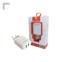Carregador Tomada Plug Adaptador Fonte Turbo 2 USB 4.1A Bivolt Carregador Tomada Plug Adaptador Fonte Turbo 2 USB 4.1A Bivolt