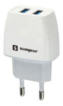 Carregador Tomada Universal 2 Portas Usb Rápido 5v 3.1a - SXF3 Carregador Tomada Universal 2 Portas Usb Rápido 5v 3.1a - SXF3
