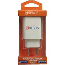 Carregador Tomada USB Qualcomm QC 4.0 Turbo Power 6a Branco